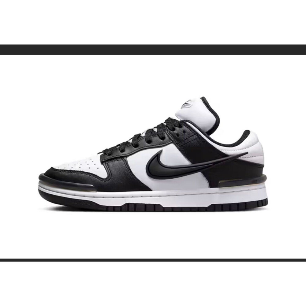 Nike Dunk Low Twist Shoes 'Panda' Black White